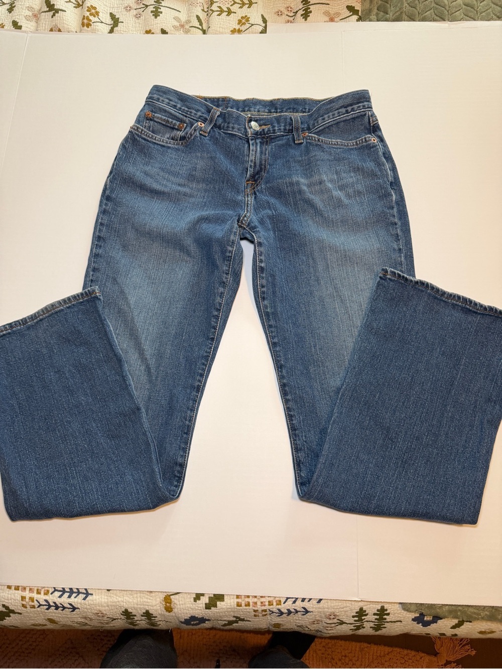 True Religion Women's Blue Flare Jeans